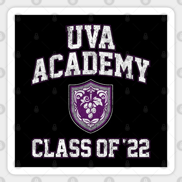 Uva Academy Class of 22 Magnet by huckblade